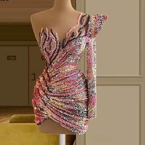 Sequences Sexy Night on the Town Dress/gown/cocktail with multi pink colors